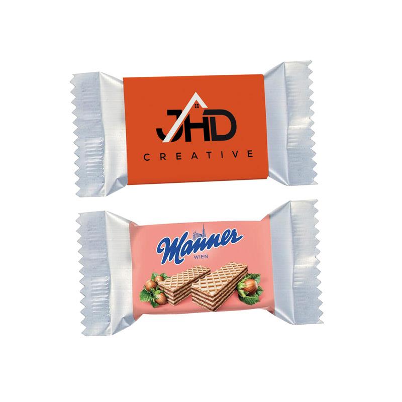 Manner Mini im Werbeschuber